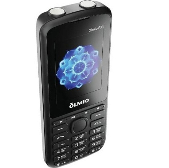 Телефон OlMIO P33 черный