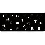 Коврик A4TECH FStyler FP75 черный/белый (750x300x2мм)