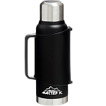 Термос, 1.2 л, Движение "Мастер К", сохраняет тепло 48 ч, с кружкой, черный 5459691