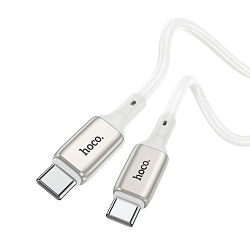 Кабель Type-C <--> Type-C  1.0м HOCO X66 Howdy, белый