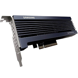 Накопитель SSD 1600Gb Samsung Enterprise SSD, HHHL, PM1725b, NVMe, PCE-e, R5400/2000WMb/s, IOPS(R4K) 750K/135K, MTBF 2M, 3DWPD, OEM, 5 years (analog