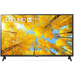 Телевизор LG 43UQ75006LF Direct LED 43" Ultra HD, черный