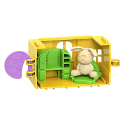 Набор игровой «Зайкин Домик. Гардеробная», цвет желтый