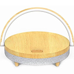 Ночник-колонка с беспроводной зарядкаой Xiaomi Ezvalo Wireless Charging Music Desk Lamp (LYYD01) Wood
