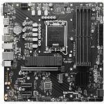 Материнская плата MSI PRO B760M-P LGA1700, 4xDDR5, 1PCI-Ex16, 2PCI-Ex1,2M.2,4SATA3,1USB3.2 Gen2(C),3USB3.2 Gen