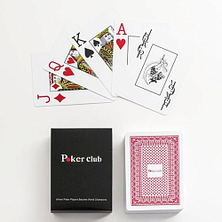 Карты игральные пластиковые 54 шт, 9 х 6 см 5751344