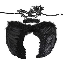 Карнавальный набор «Ангельски прекрасна», крылья, маска, повязка 4151732