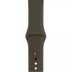 Силиконовый ремешoк NONAME для Apple Watch 42/44mm коричневый