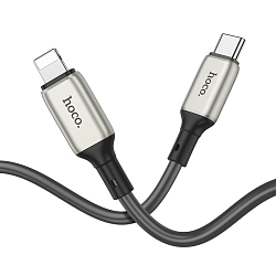 Кабель Lightning <--> Type-C  1.0м HOCO X66 Howdy, серый