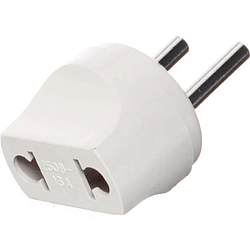 Переходник SMARTBUY на евро вилку, круглый, белый 16А (SBE-16-S07-w)