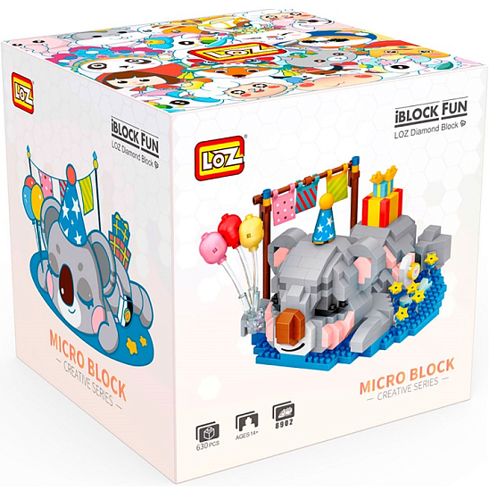 Конструктор LOZ 8902_MK День рождения Коалы