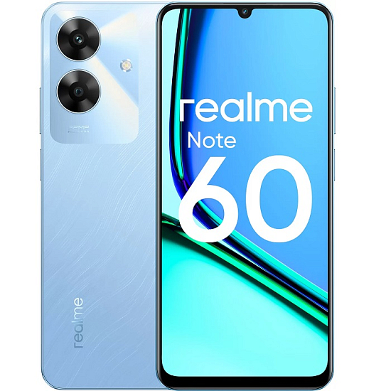 Смартфон Realme Note 60 4/128Gb, голубой