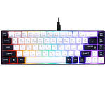 Клавиатура DEFENDER Aris GK-349 RU, белый/черный