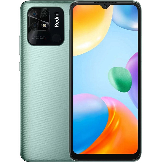 Смартфон Xiaomi Redmi 10C 4/128Gb Зеленый (RUS)