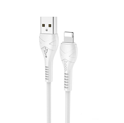 Кабель USB <--> Lightning  1.0м HOCO X37 Cool power белый
