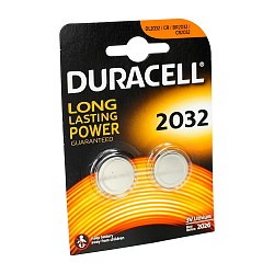 Элемент питания DURACELL CR2032 BL-2