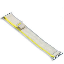 Плетеный ремешок XO BT03A 38/40/41mm Yellow+ White