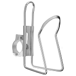 Флягодержатель Dream Bike, T-18, алюминий, крепление на раму и руль, цвет белый 2920500