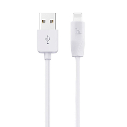 Кабель USB <--> Lightning  1.0м HOCO X1 Rapid series белый (2шт)