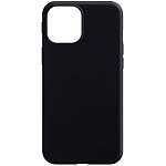 Силиконовый чехол ISA для iPhone 12/12 Pro matte 1.3 mm P002 черный