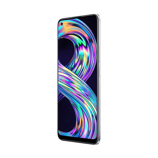 Смартфон Realme 8 6/128 серебряный (Б/У)