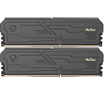 Оперативная память DDR4 16GB (2x8GB) Netac Shadow III, 3200 MHz, CL16, с радиатором, чёрный