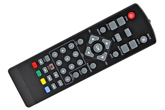 Пульт универсальный DVB-T2+TV для ресиверов