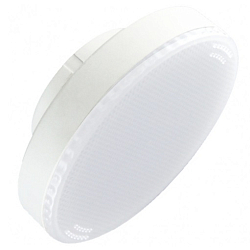 Лампа светодиодная ECOLA Light GX53 6W/6400K Tablet 27x75 матовое стекло 30000h (1/100)