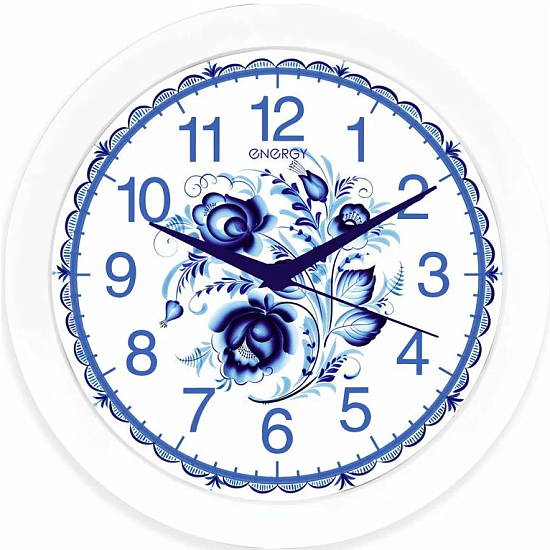 Часы настенные ENERGY EC-102 гжель