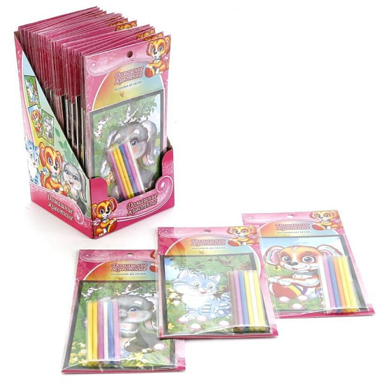 Мозайка "MULTIART" Домашние животные, песок SAF-SF-HA01