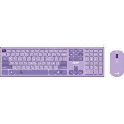 Клавиатура+мышь БП ACER OCC205 фиолетовый (ZL.ACCEE.00D)
