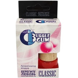 Ароматизатор CONTEX  CLASSIK Buble Gum деревянной крышкой