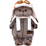 Мягкая игрушка Басик в шлеме и шарфе, 25см, (Ks25-009)