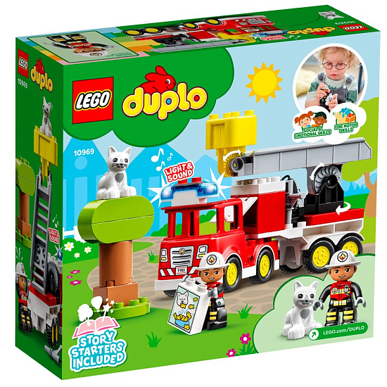 Конструктор LEGO DUPLO 10969 Пожарная машина