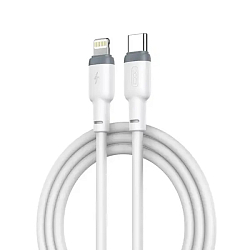 Кабель Lightning <--> Type-C  1.0м XO NB-Q208A, 20Вт, PD, белый