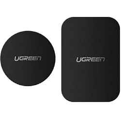 Пластина для магнитного держателя UGREEN LP123 (60410) Rectangular + Rounded Metal Plate for Magnetic