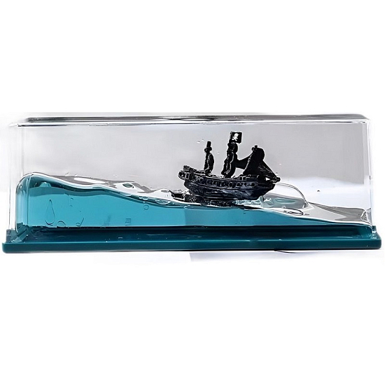 Корабль в жидкости, Пиратский