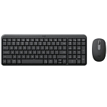 Клавиатура+мышь LOGITECH MK250 GRAPHITE