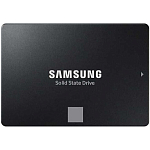 Накопитель SSD 2.5" 1Tb Samsung 870 EVO Series <MZ-77E1T0BW> (SATA3, up to 560/530MBs, 98000 IOPs, 3D TLC, MKX, DDR4 1Gb, 7mm)