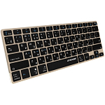Клавиатура БП JETACCESS SLIM LINE K2 BT золотой
