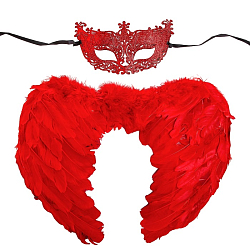 Хэллоуин. Карнавальный набор «Красный ангел», крылья, маска 5169383