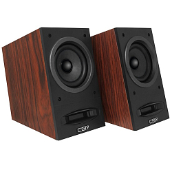Колонки 2.0 CBR CMS 590 дерево (2*5Вт)