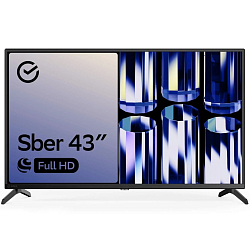 Телевизор Sber SDX-43F2012B 43" (FHD/ Сбер-ТВ)