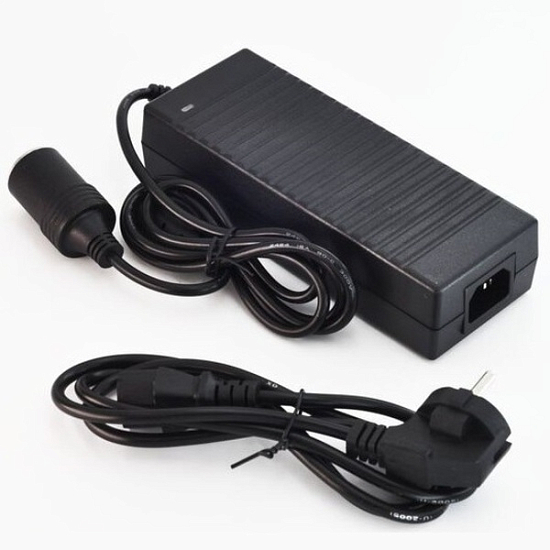 Преобразователь напряжения MELTBOX (220 на 12V) 5A черное