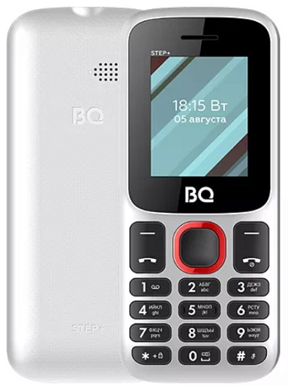 Телефон BQ 1848 Step+ White/Red