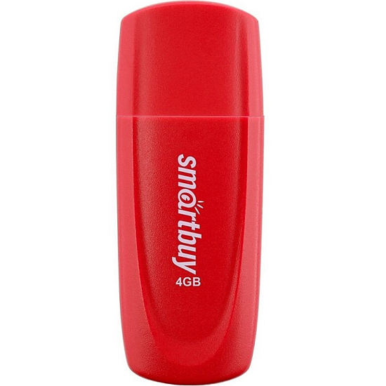 USB  4Gb SMARTBUY Scout красный