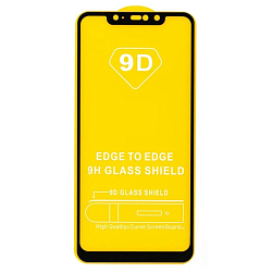 Противоударное стекло 5D MOBILEOCEAN для XIAOMI Redmi Note 6 Pro, черное