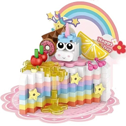 Конструктор LOZ 8808 Слоеный торт «Радуга»