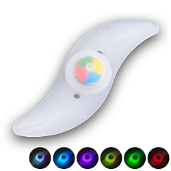 Фонарь велосипедный на спицы, световой, 1 шт CR2032, 3 х 13 см 6343311