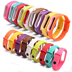 Силиконовый ремешок NONAME для XIAOMI Mi Band 2 бирюзовый